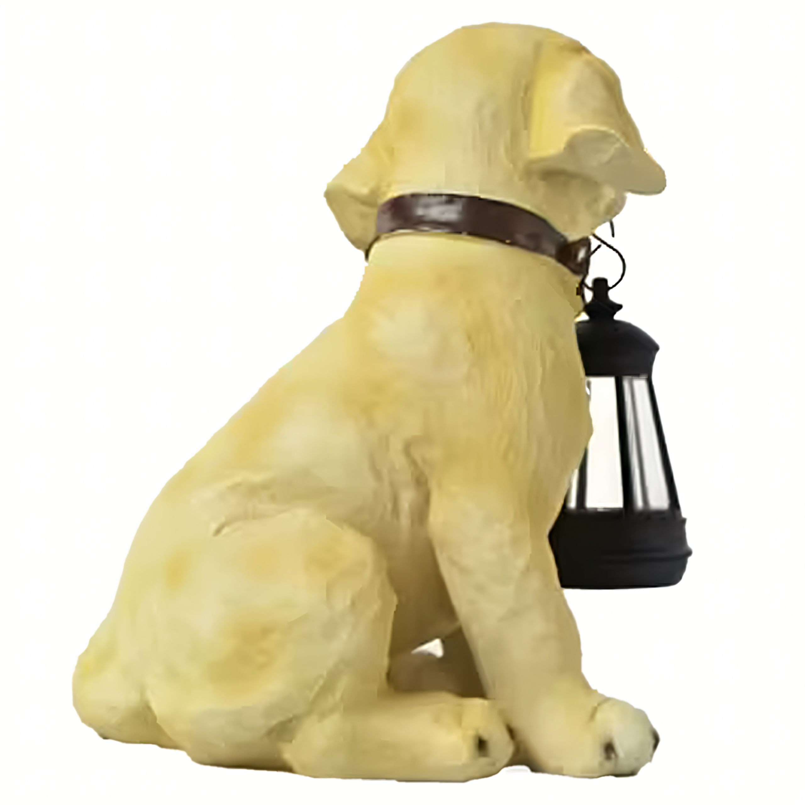 Decorative Solar Garden Lamp with LED Lantern Dog Design