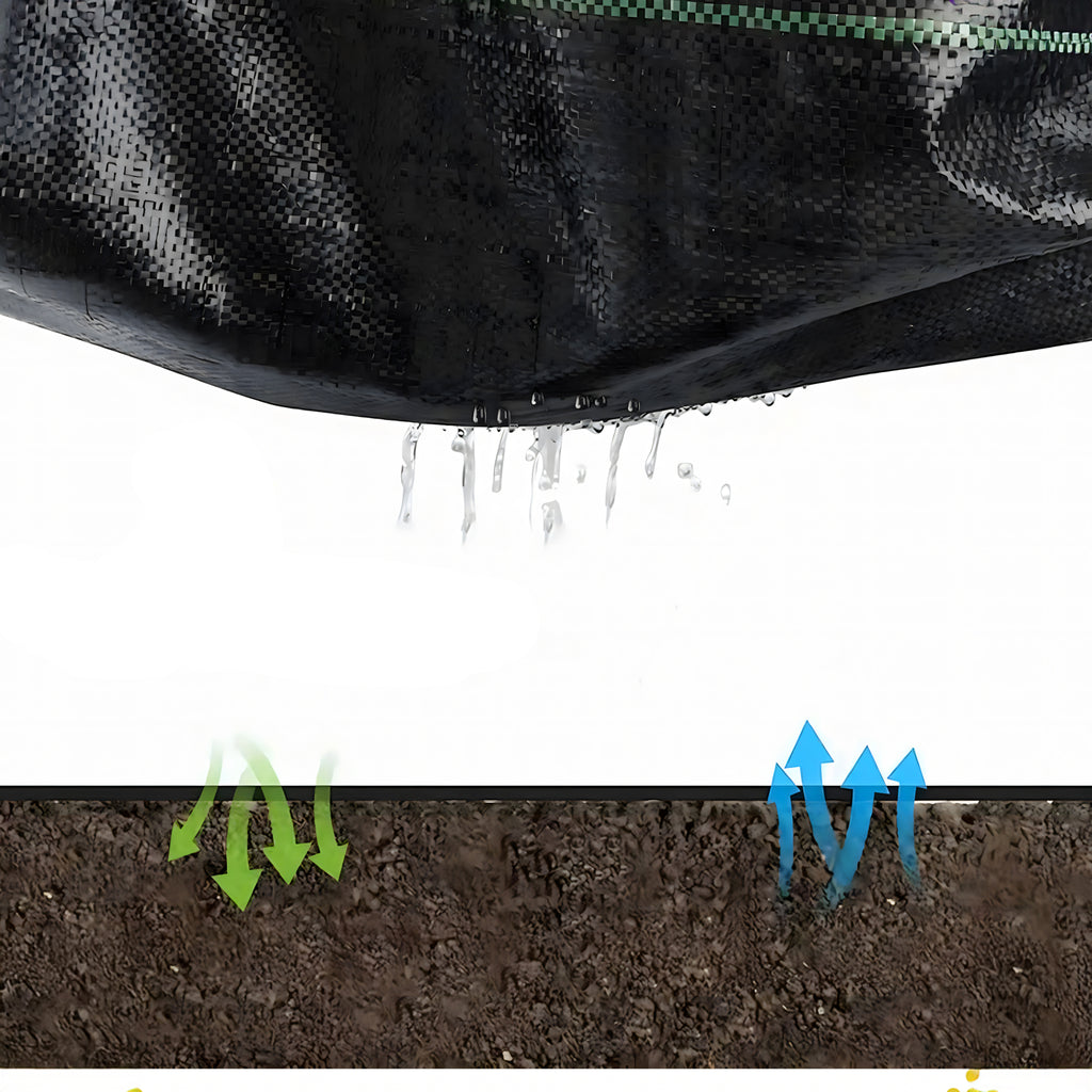 60x Agrotekstiil 90G 1.6x50m Black UV umbrohutõrje matt