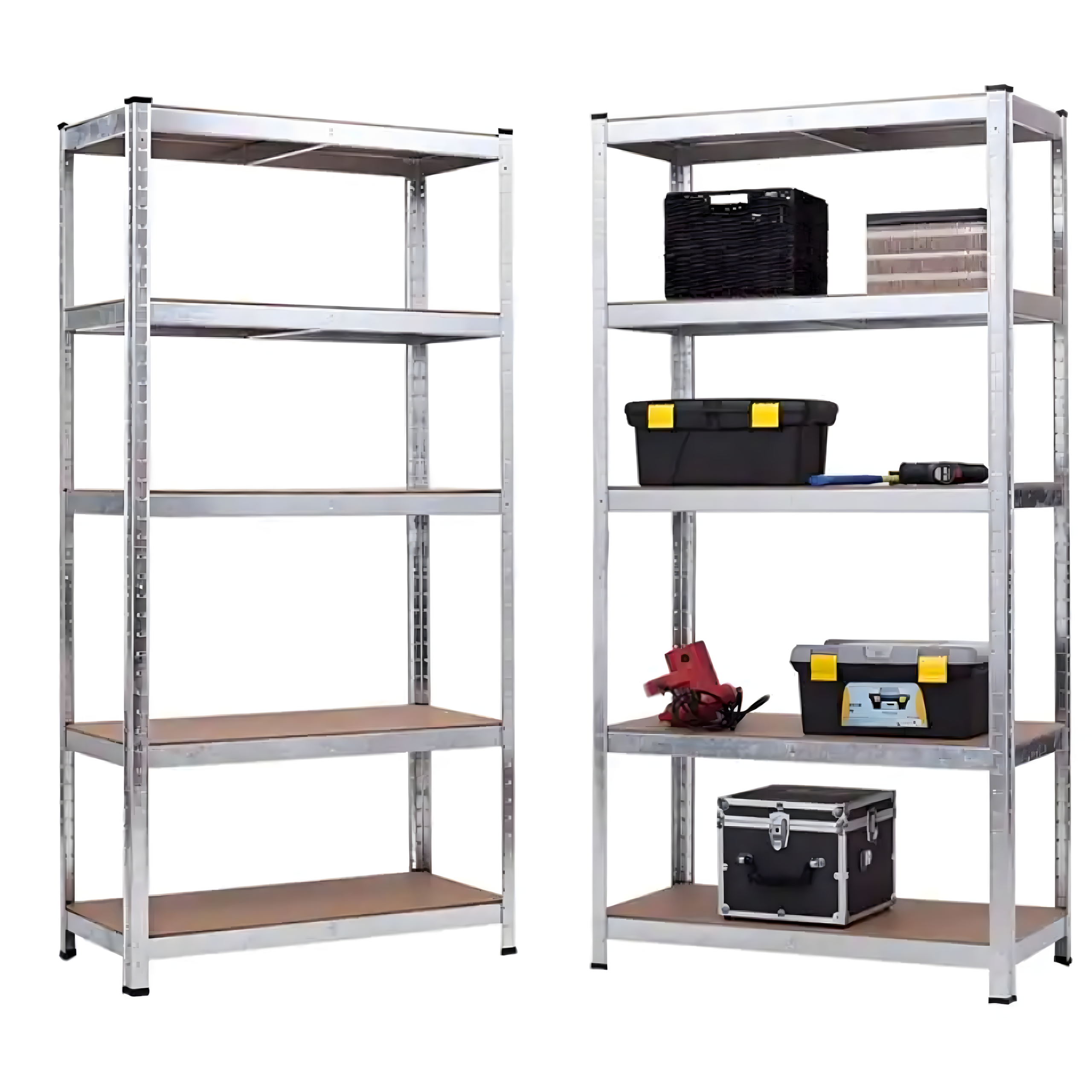 Metallist hoiuriiul 180x90x40 garaažile, keldrile, laole 875 kg kandevõimega