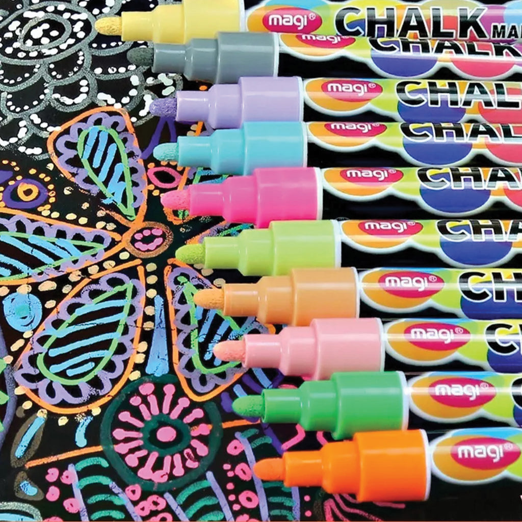 Tahvlitähistid segavärvides komplekt 12 tk