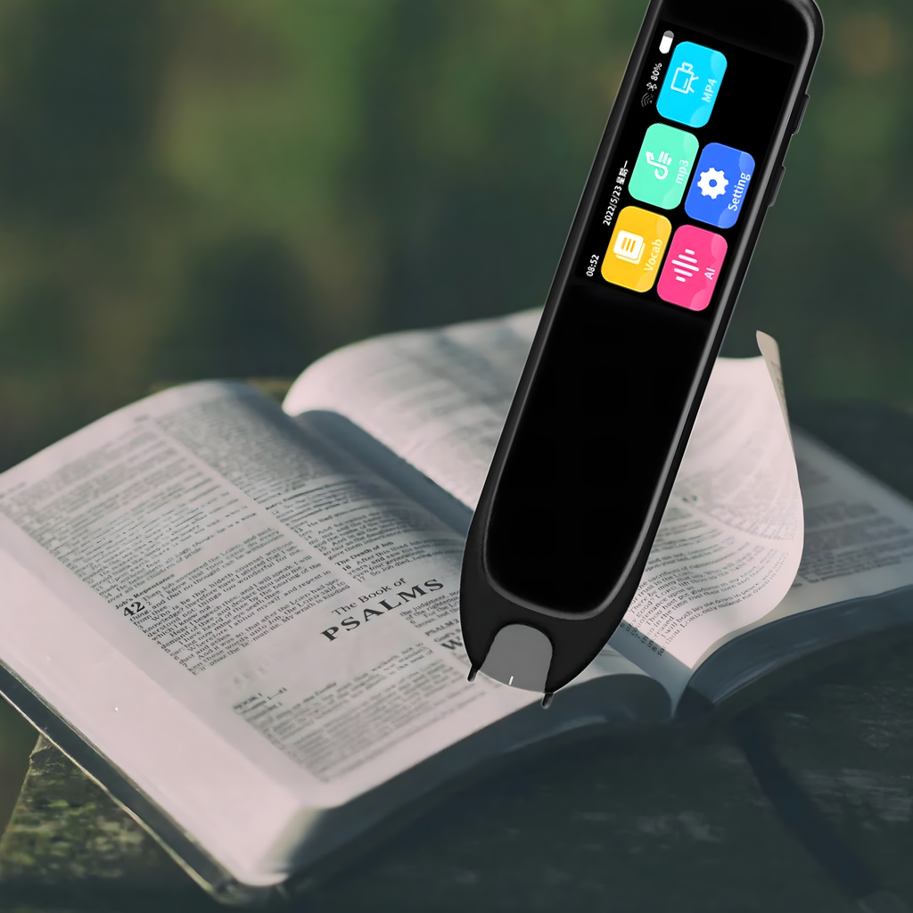 Elektrooniline keele tõlkepliiats teksti ja kõne tõlkimiseks