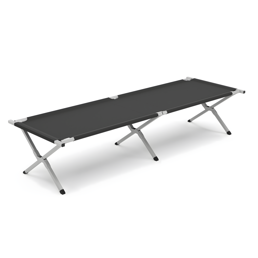 4 x XXL Large Premium Folding Camping Bed with Carry Cover