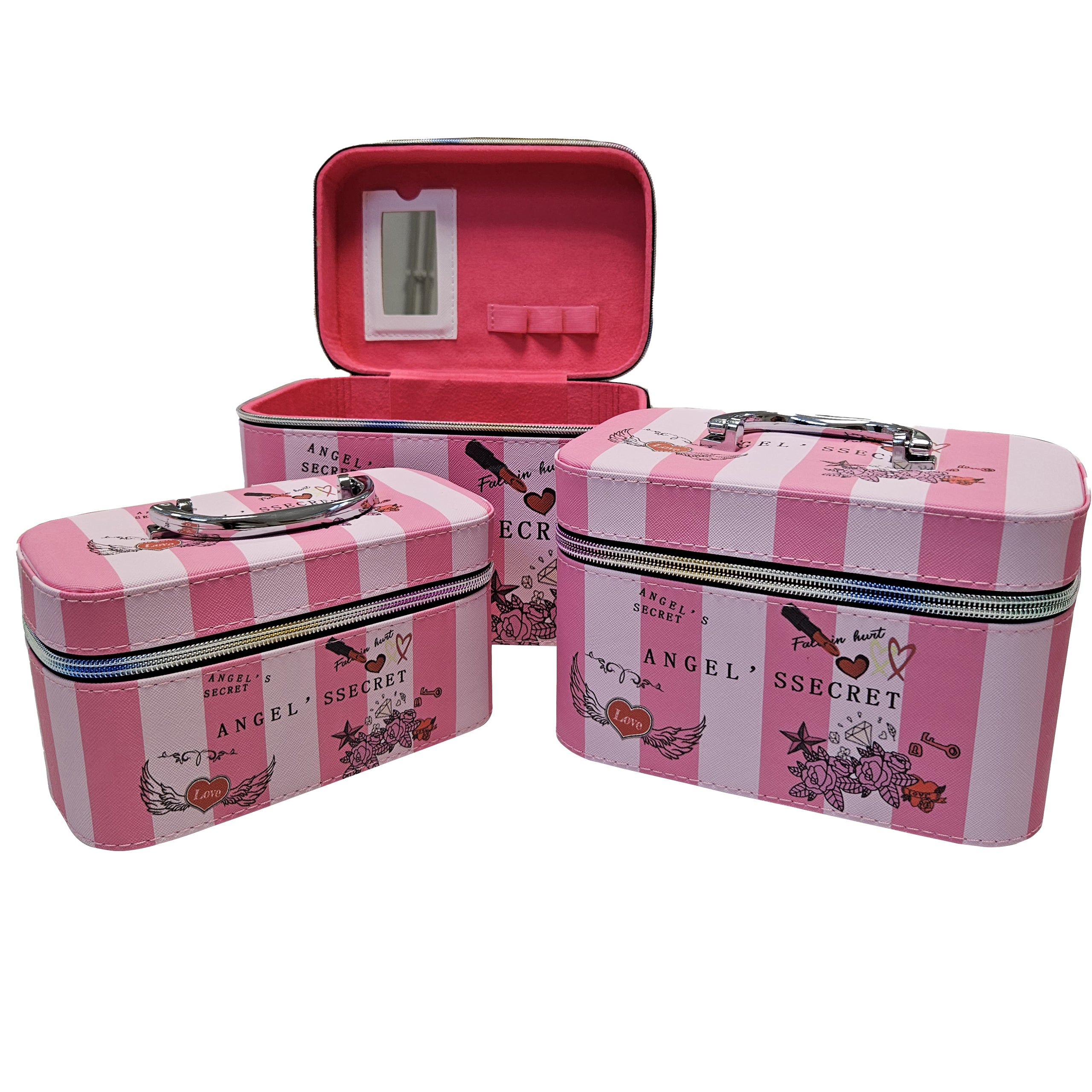 Cosmetic Bag Organizer Makeup Case 3in1