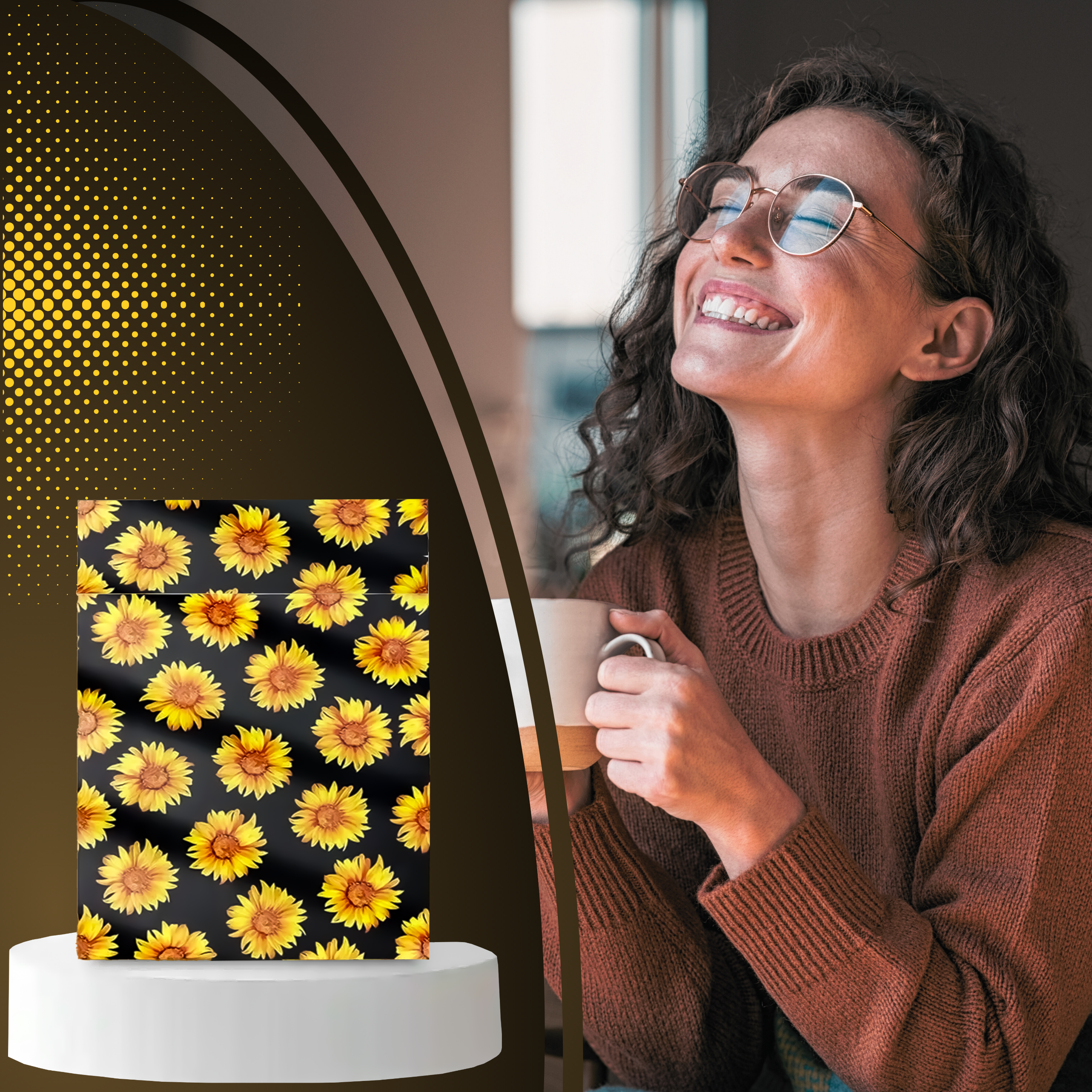 KULLERI FOOLIUMPAKID TUGEVAD FOOLIUMÜMBRIKUD 255x370 PÄEVALILLED 50 tk