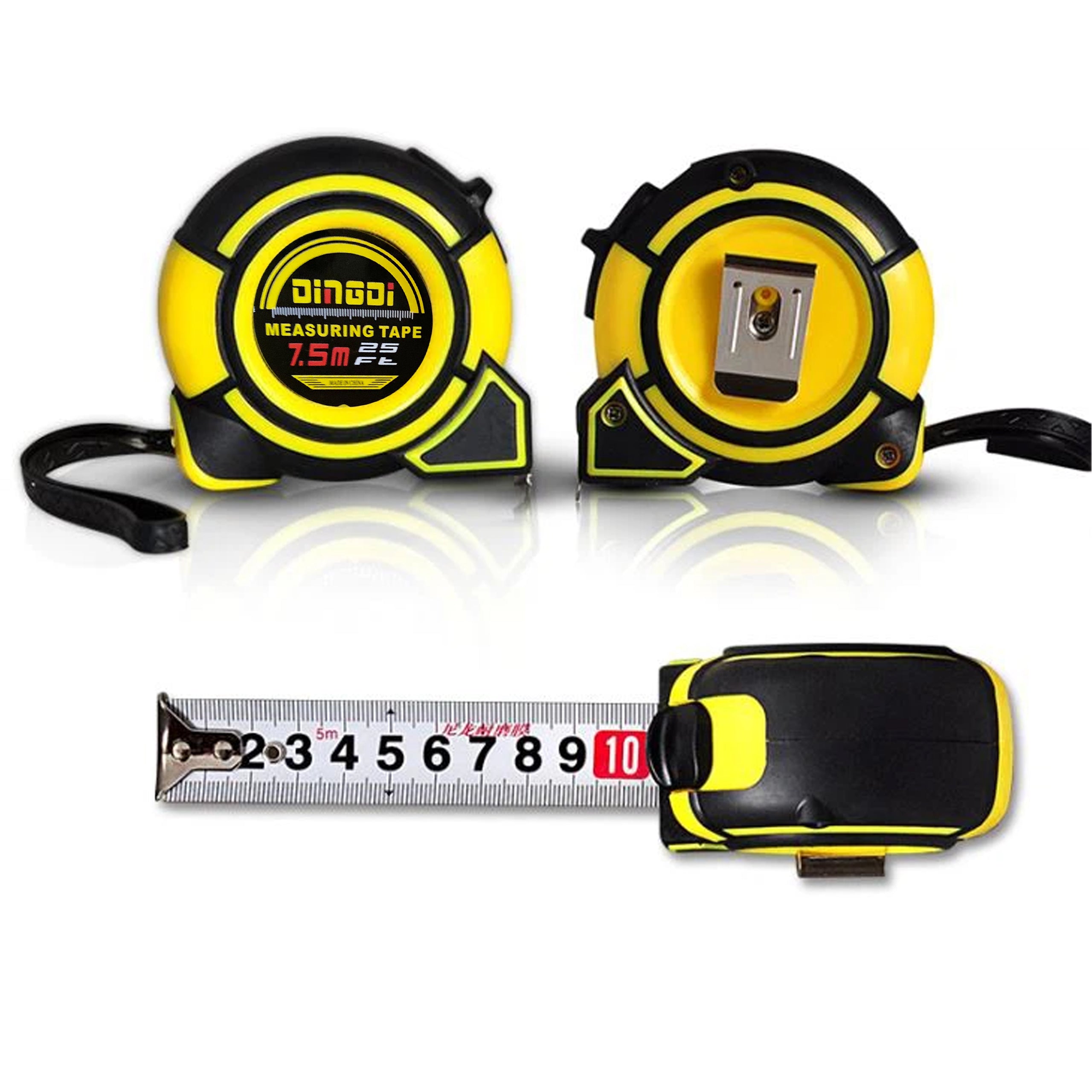 Steel Tape Measure 7.5m x 25mm with Lock