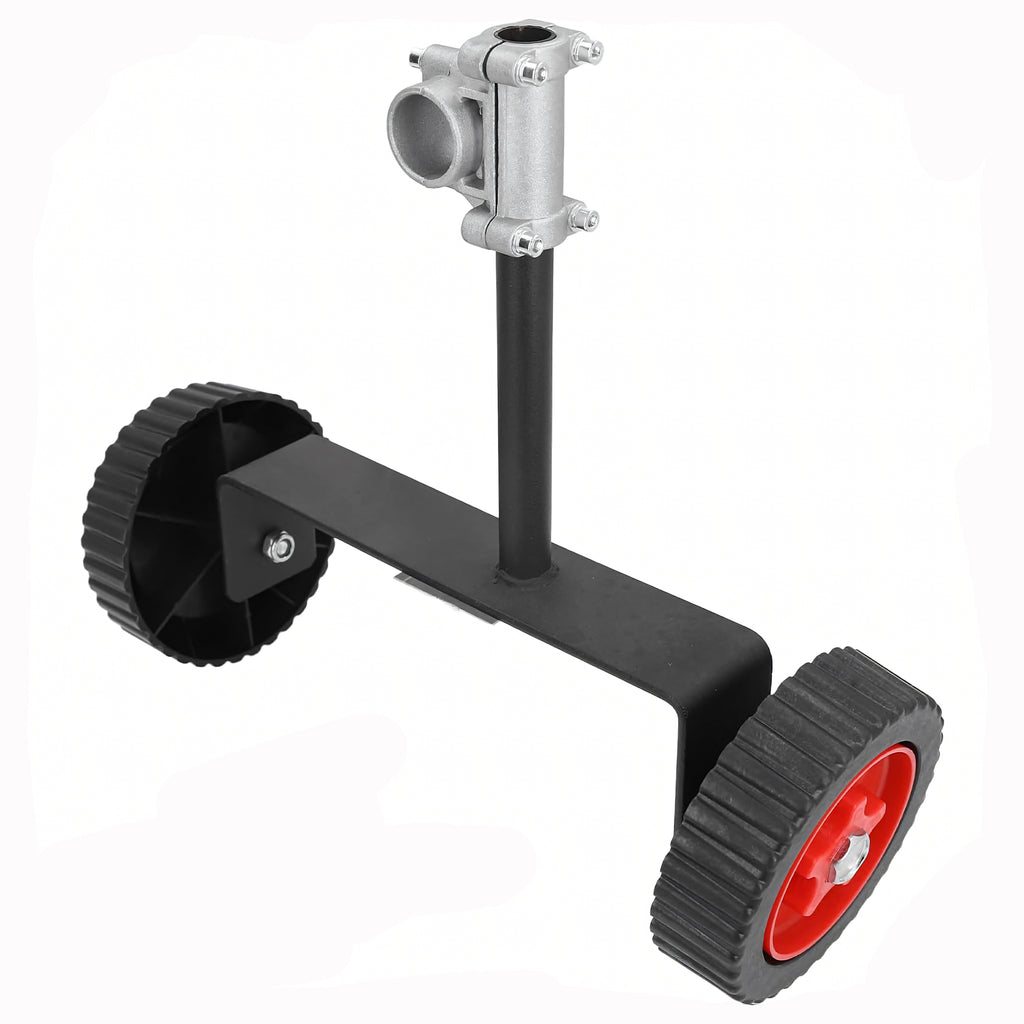 Universal Metal Support Wheels for Lawn Mower and Trimmer 26-28 mm