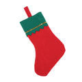 12 x Christmas Stocking for Gifts Santa Boot Sock Bag Sack