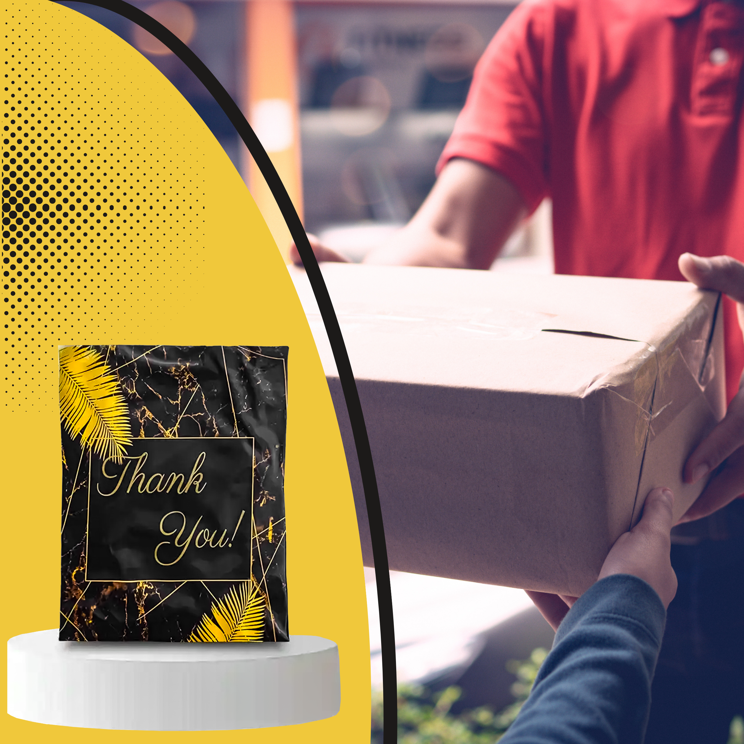 KULLERI FOOLIUMPAKID TUGEVAD FOOLIUMÜMBRIKUD 255x370 AITÄH 50 tk