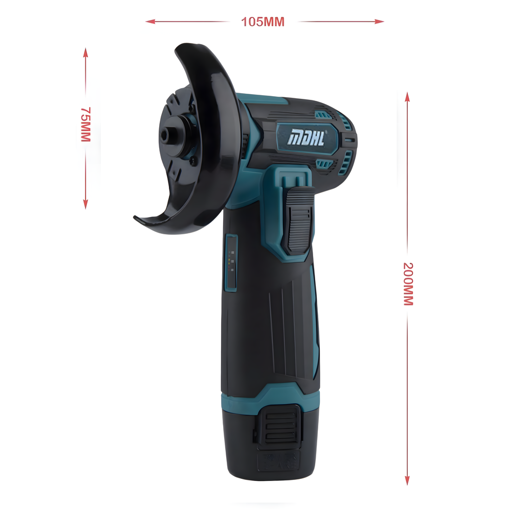 400x 3" Cordless Angle Grinder 12V Small Powerful Brushless 76mm