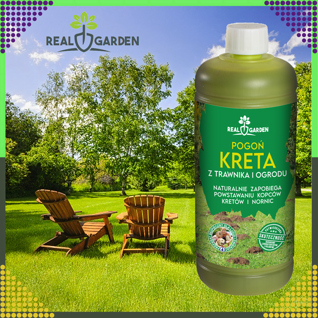 648 pcs x 1L Repellent Preparation for Moles, Voles, Rodents Barrier 1L Ecological