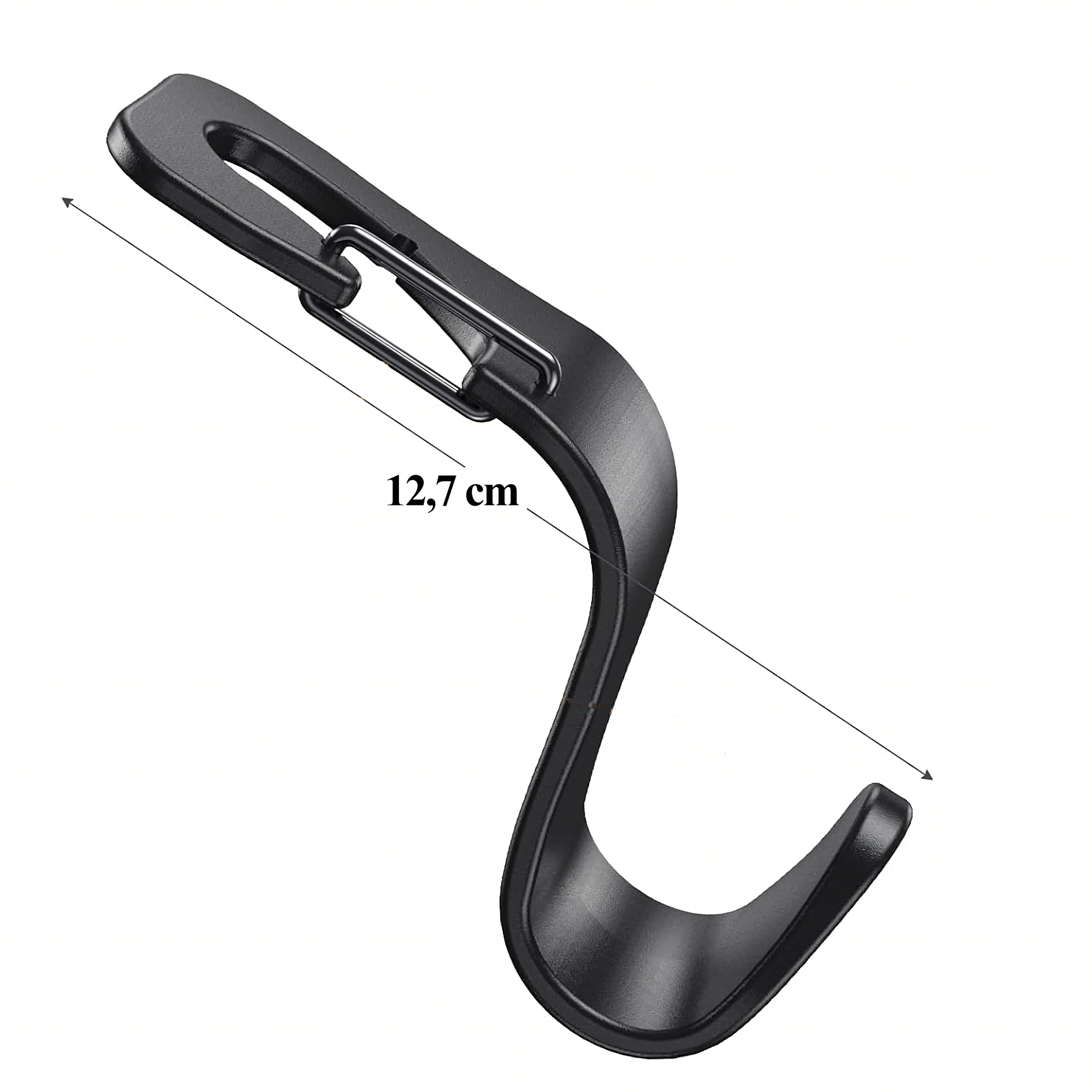 Komplekt 4 tk riidepuu konksuga peatugede hoidja ostude jaoks autoistmele