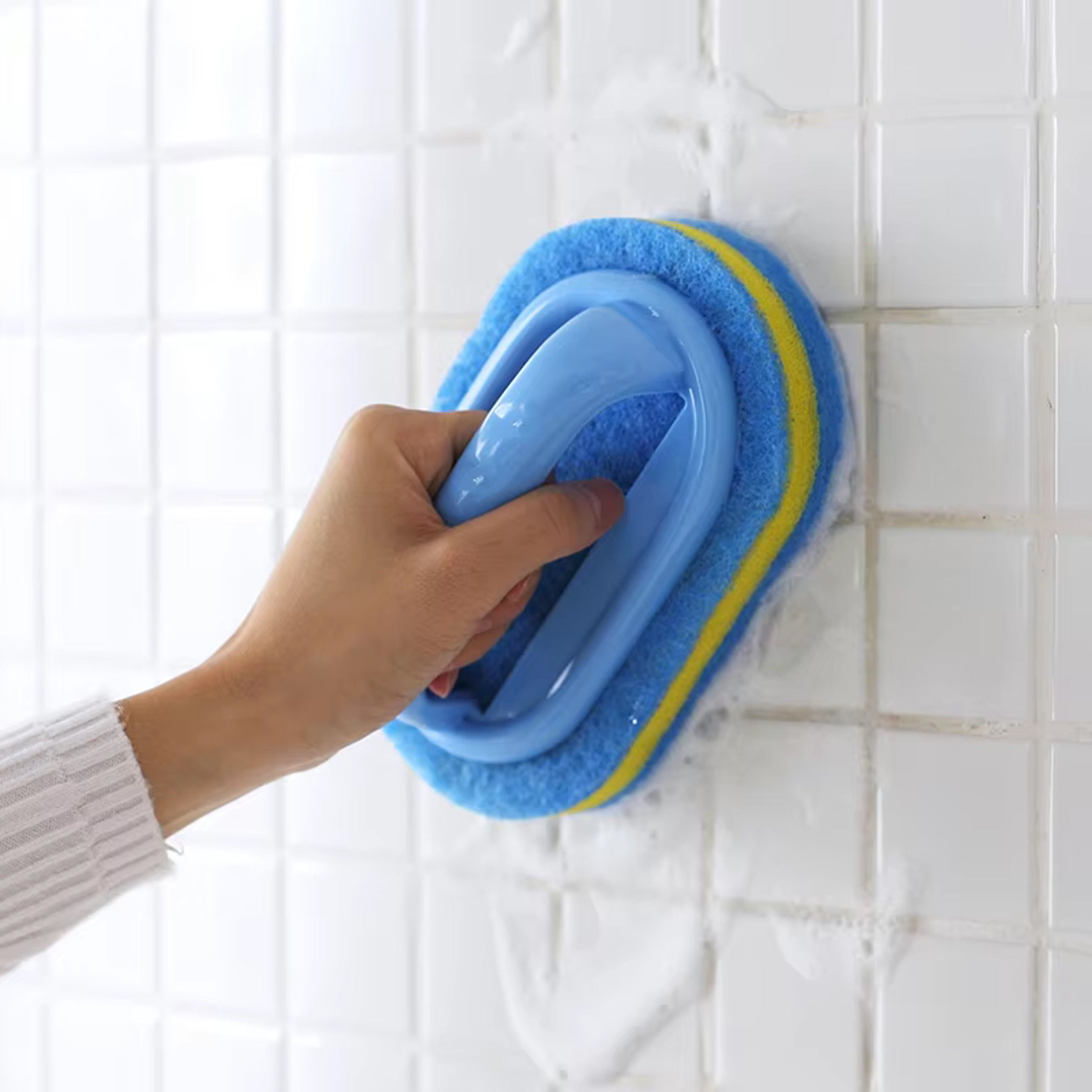 Universal Sponge Brush Kitchen Washer for Cleaning Dirt with Handle