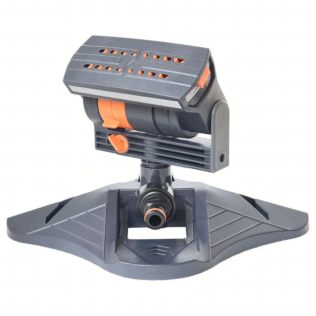 Oscillating Rotary Garden Sprinkler with 16 Nozzles