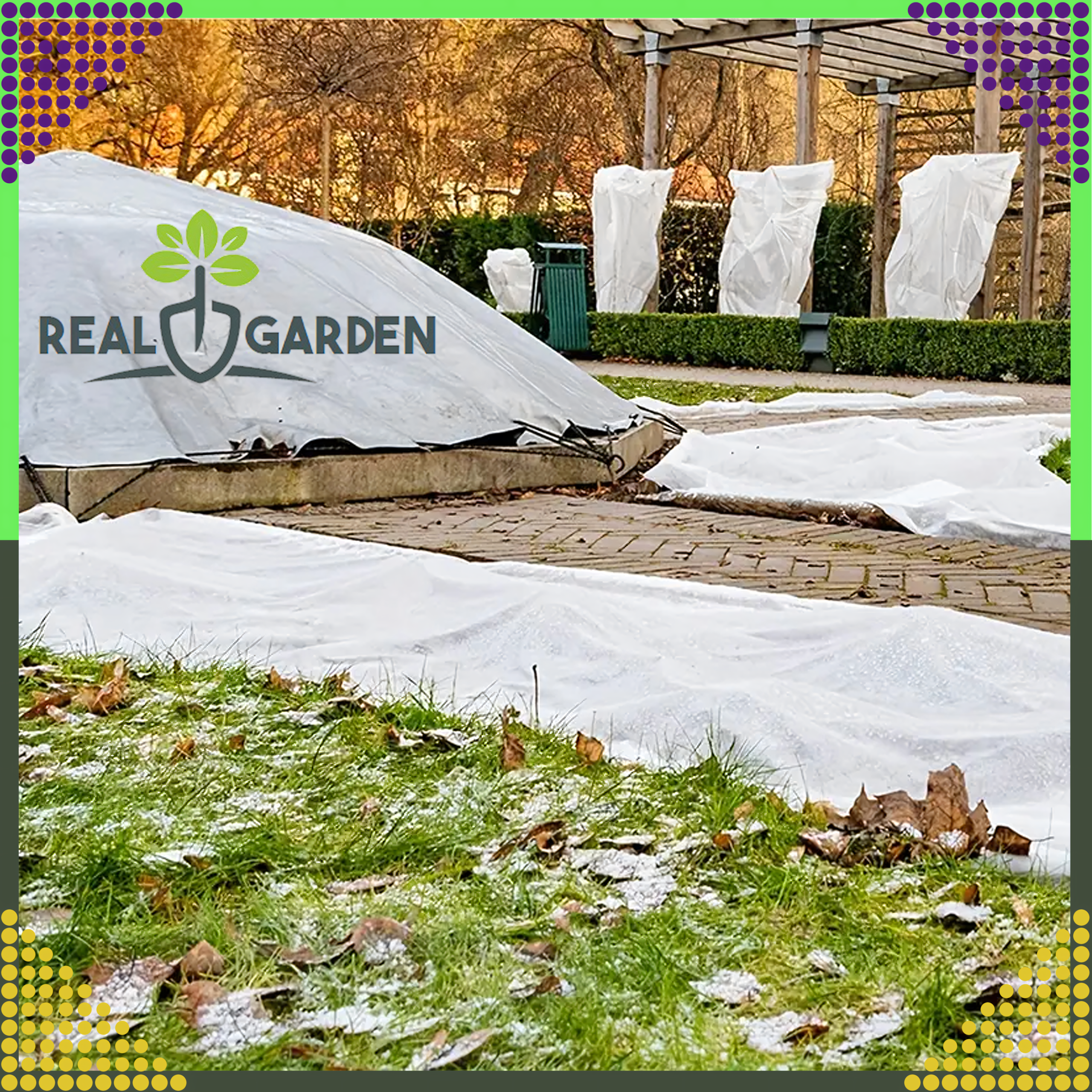 Winter Protective Agrotextile Fabric 15x1m 70g White Cover