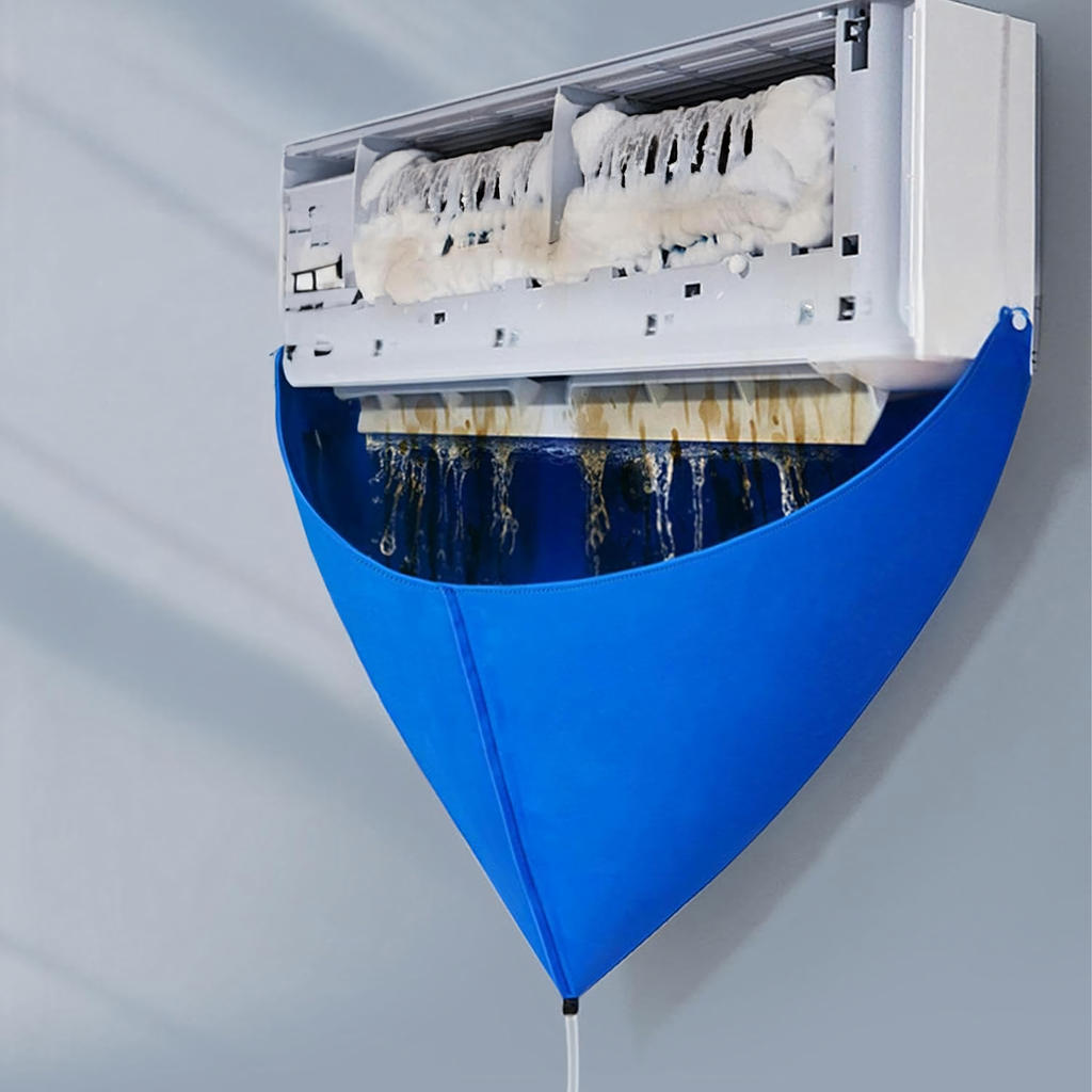 Cover Bag for Cleaning and Mold Removal of Air Conditioning with Water Drain 2m