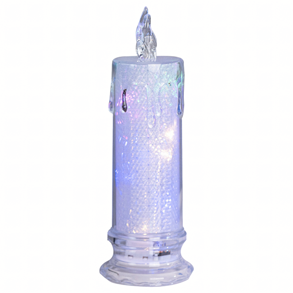 Sädelev patareitoitega LED-küünla sisu 19,5 cm RC-K-1837