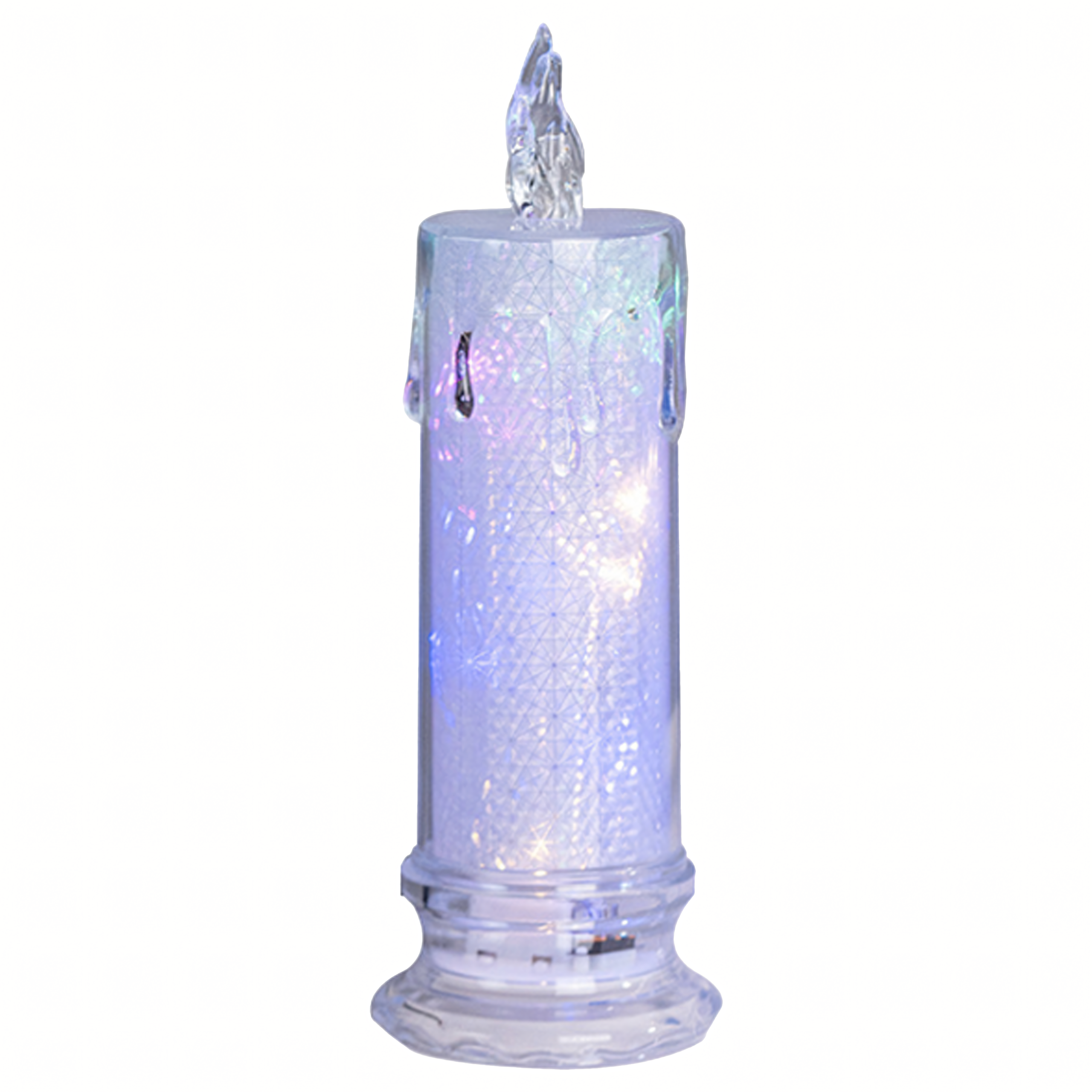 Sädelev patareitoitega LED-küünla sisu 19,5 cm RC-K-1837
