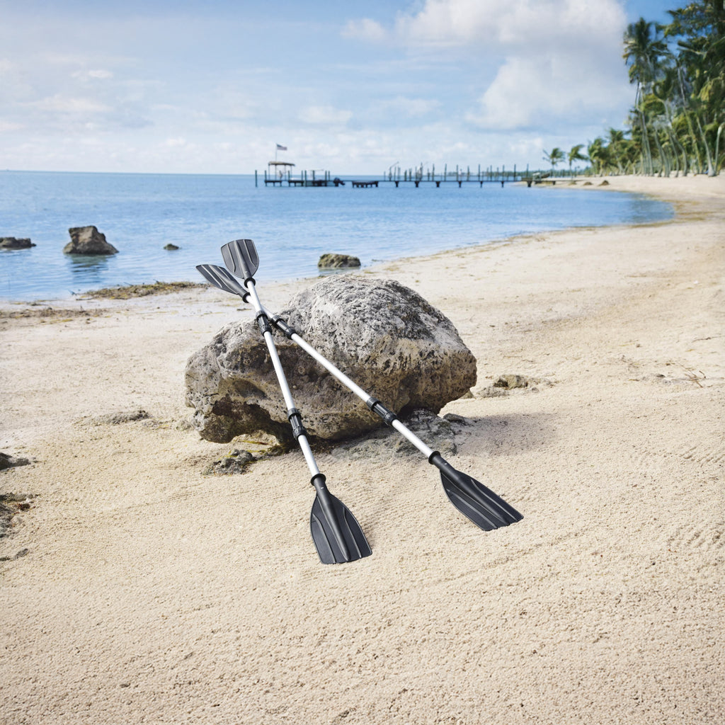 Bestway 62064 alumiiniumist kokkupandavad aerud kajaki, pontooni ja SUP-i jaoks 145cm 2 tk