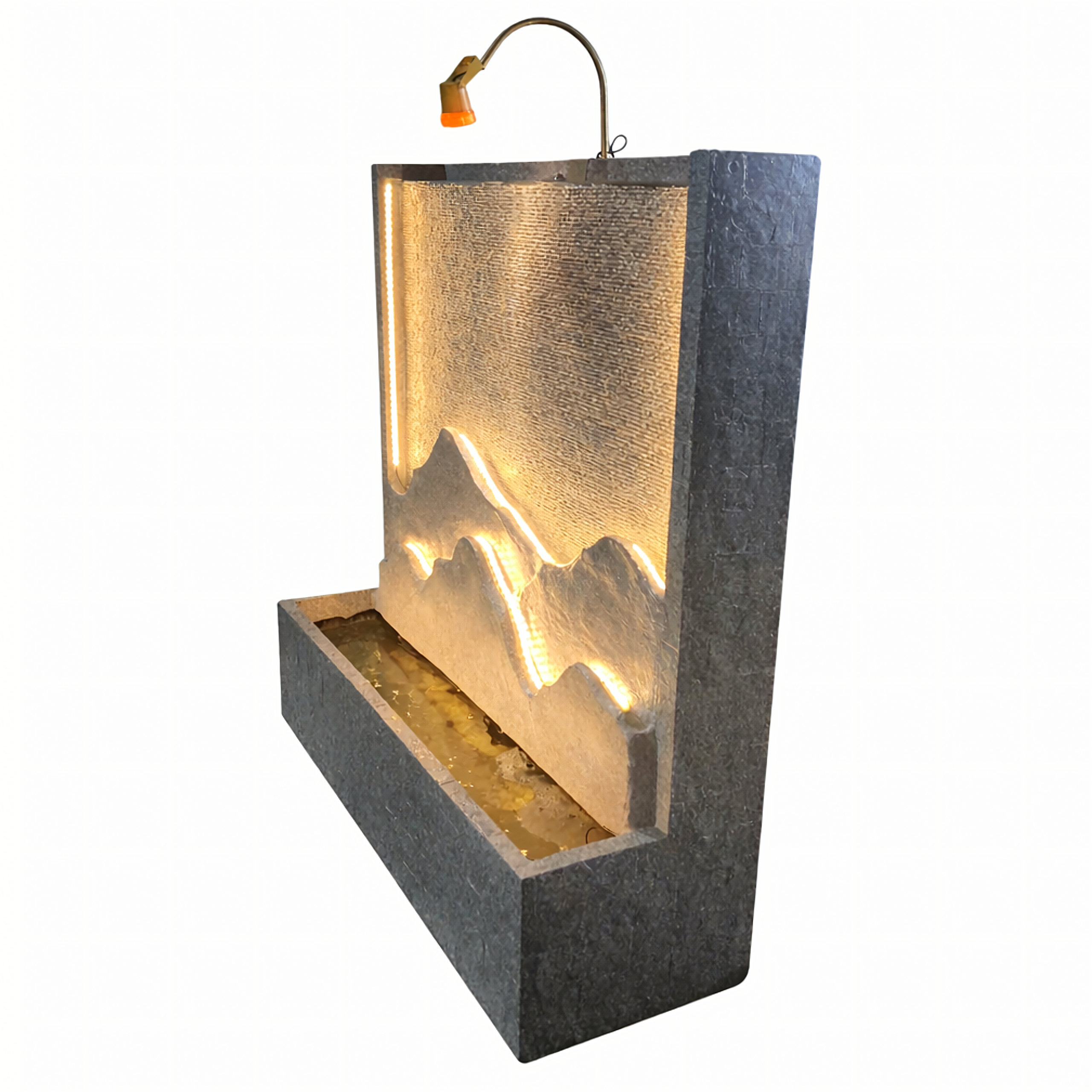 Large Decorative Garden and Home Water Wall Fountain 139x125x45cm