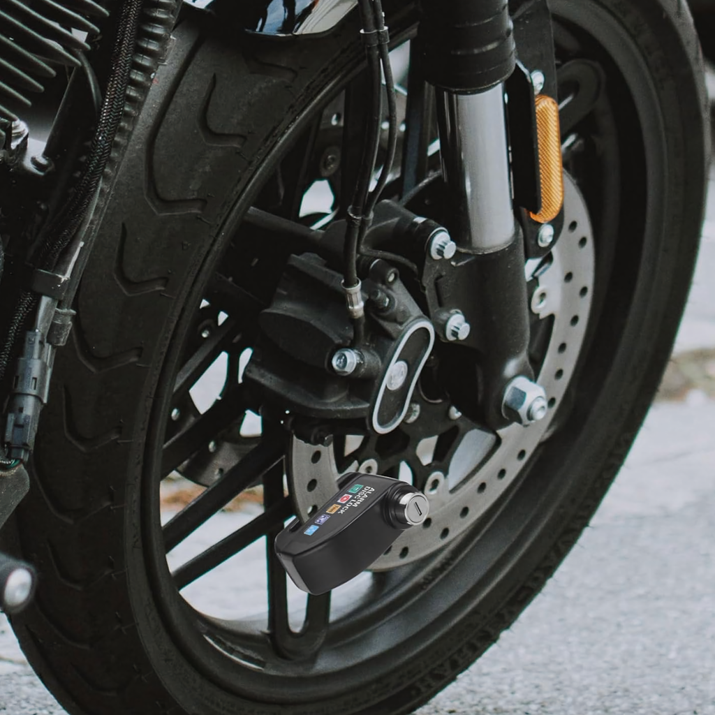 Luku piduriketta kaitse 110dB 7 mm tõukeratta, mootorratta, jalgratta jaoks