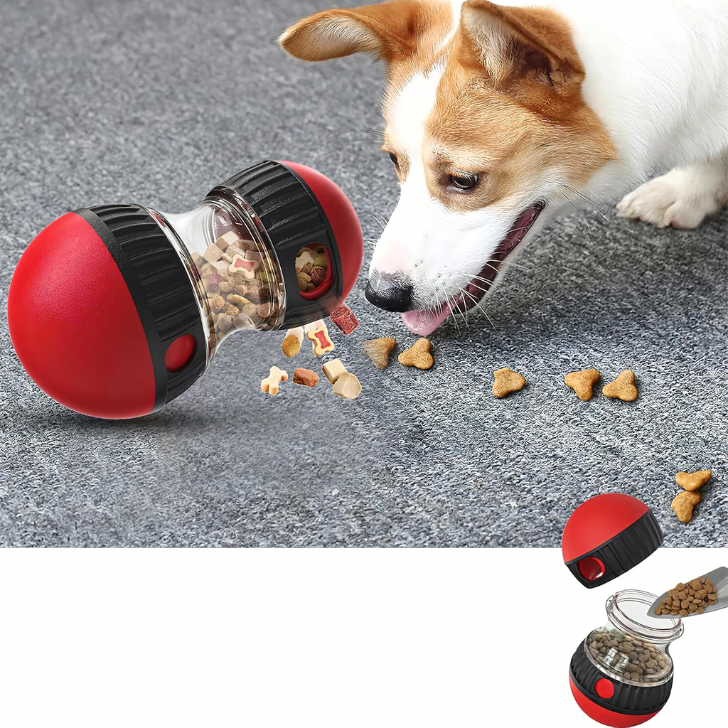 Interaktiivne aeglustav koera söötmise maiusejaotur mänguasi