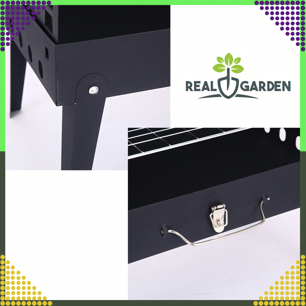 Turisti aiagrill kokkupandav kaasaskantav kohvrigrill + söögiriistad