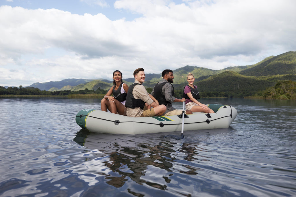 Bestway 65157 Inflatable Boat Ranger Elite X4 3.20x1.48 m + Accessories Paddle Pump