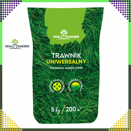 100x Universaalne tihe muruseemnesegu 5 kg 200 m² jaoks