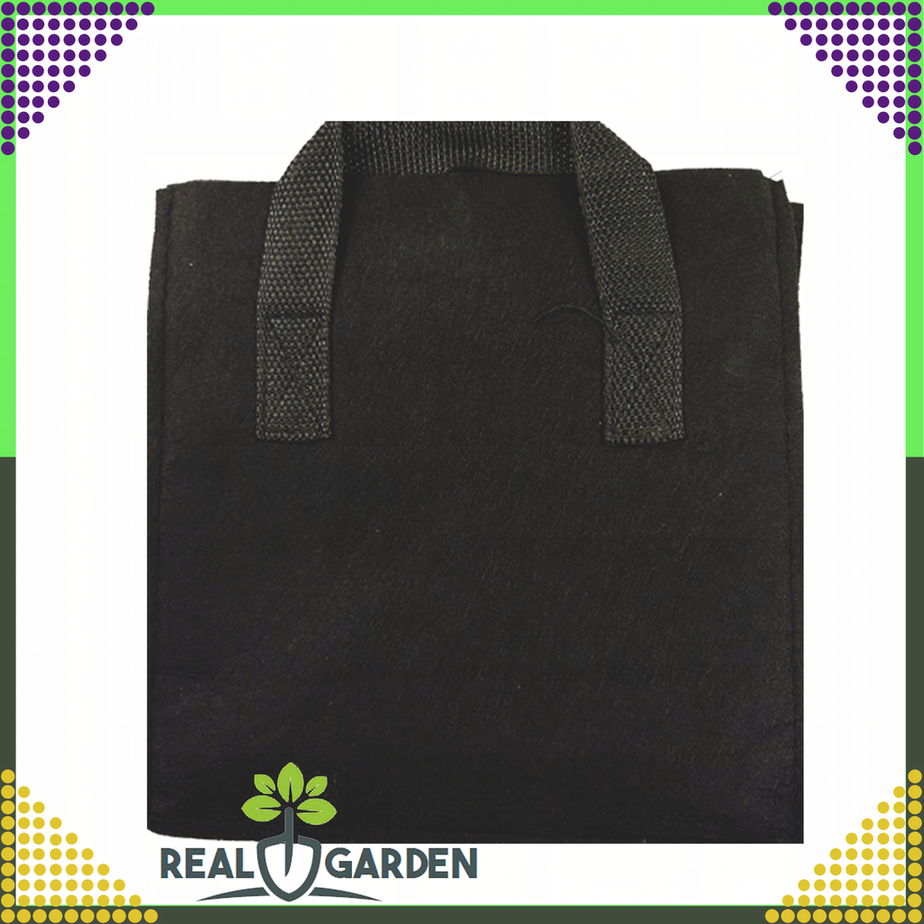 Wicker Planting Bag Pot for Growing Vegetables and Flowers 26.5L