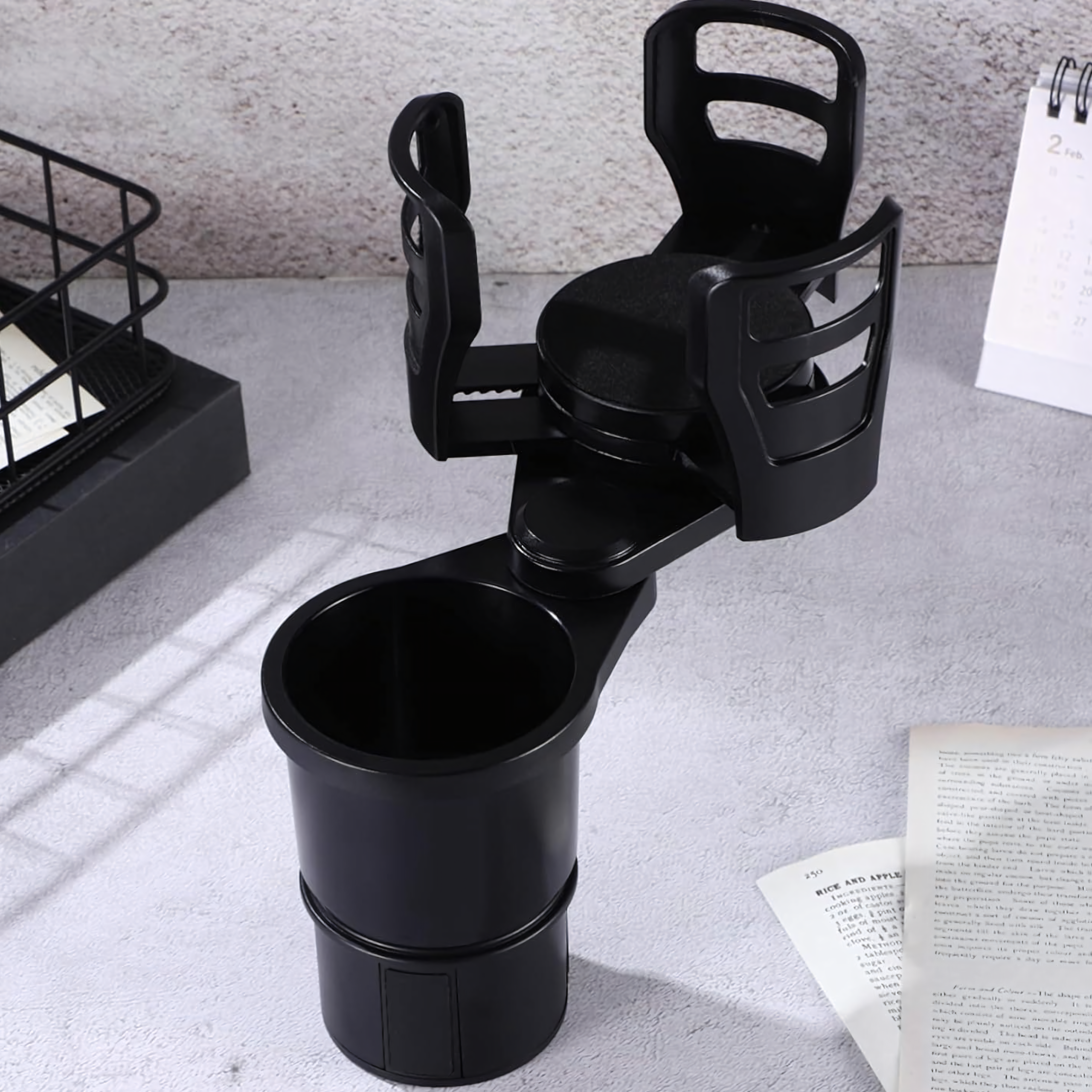2in1 auto topsihoidja jookidele kohv 360° pööratav reguleeritav