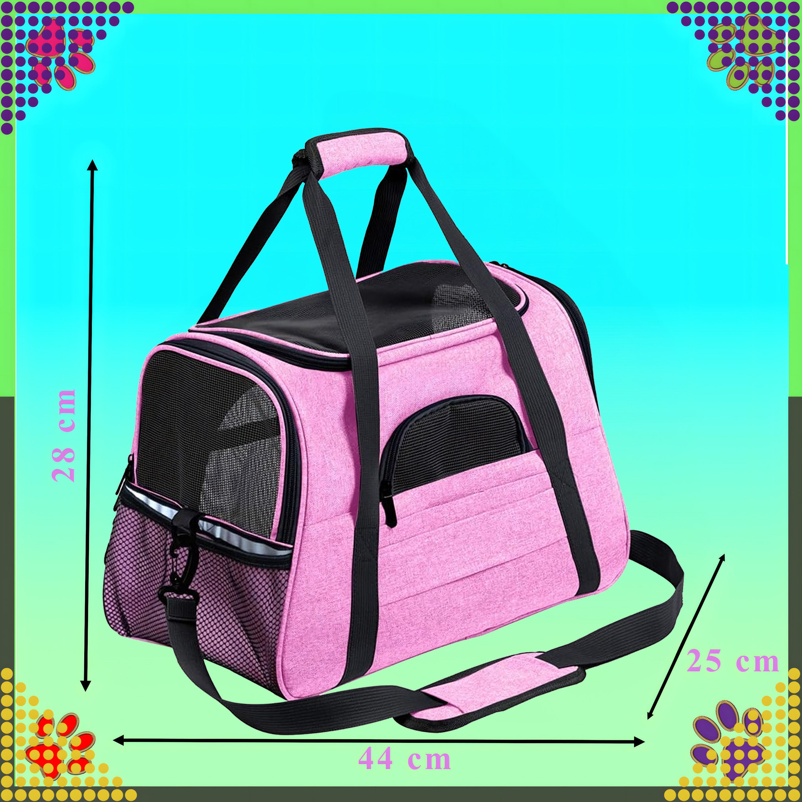 Suur transpordikott koera, kassi, jänese ja teiste loomade aedikule, autosse