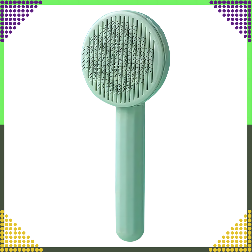 Isepuhastuv hari koera- ja kassikarvadele, ergonoomiline kamm