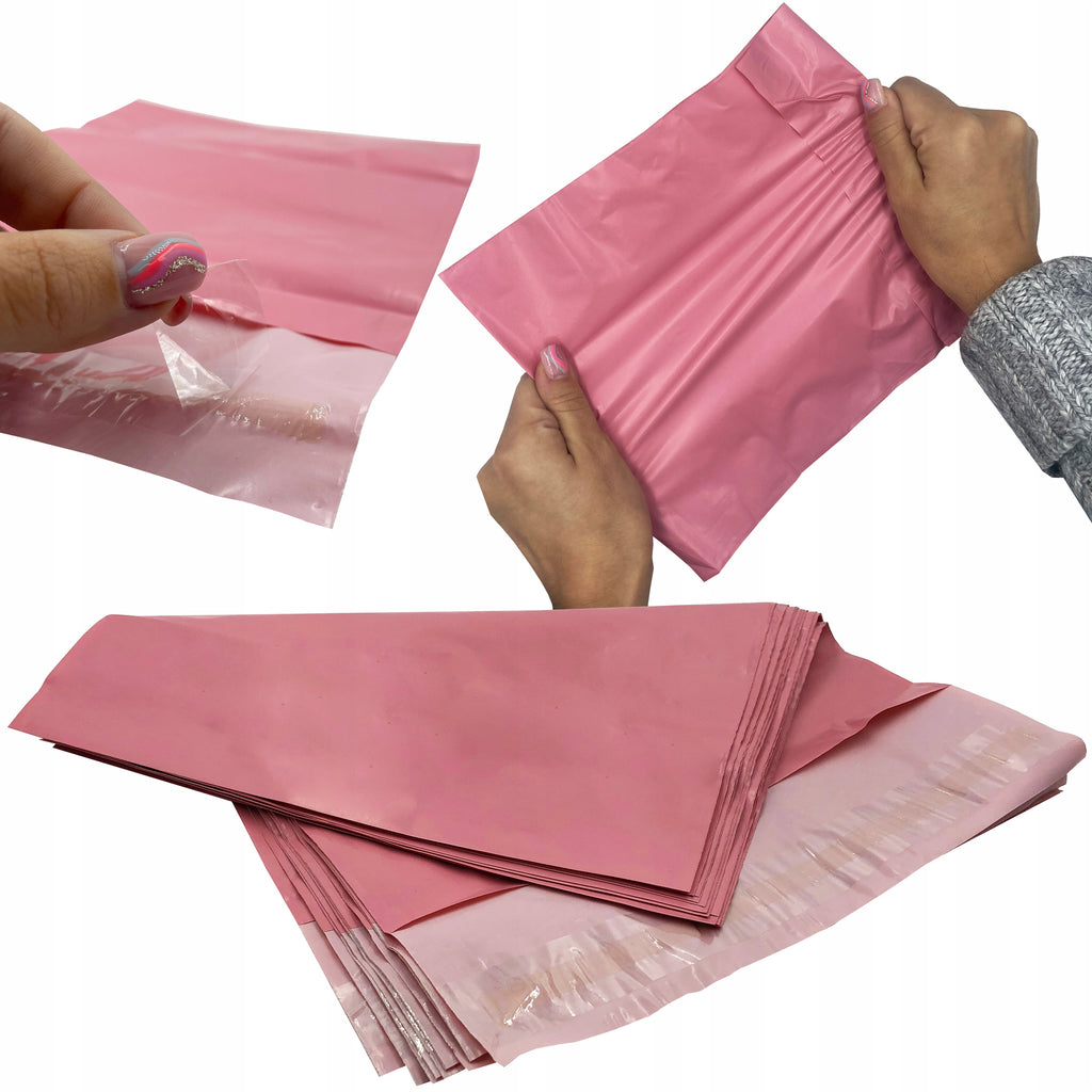 Pink Courier Mailing Bags 540x700mm 50 pcs