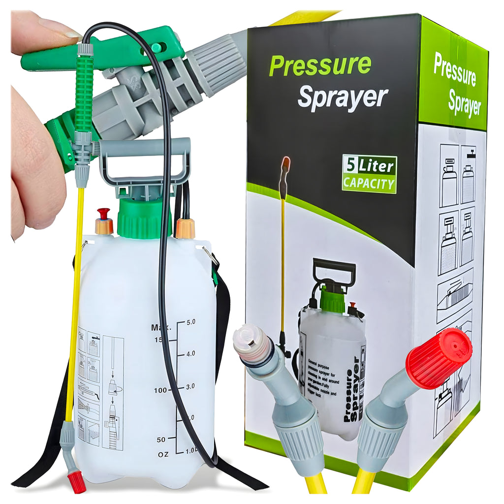 Pressure Garden Sprayer 5L 3 Bar with Household Lance
