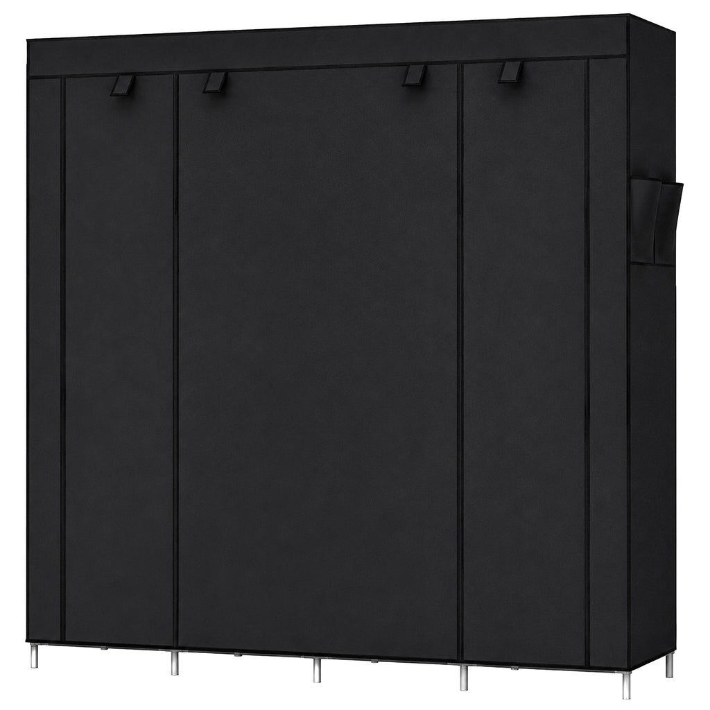 Kokkupandav riidest riidekapp 175 × 45 × 170 cm RC-K-2601