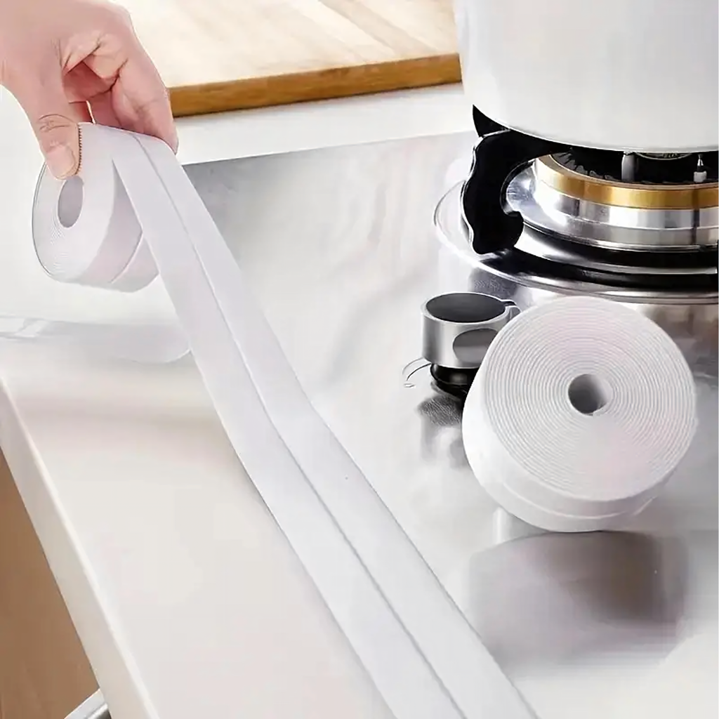 Waterproof Sealing Tape for Kitchen Bathroom Bathtub 3.8 cm x 1.5 m