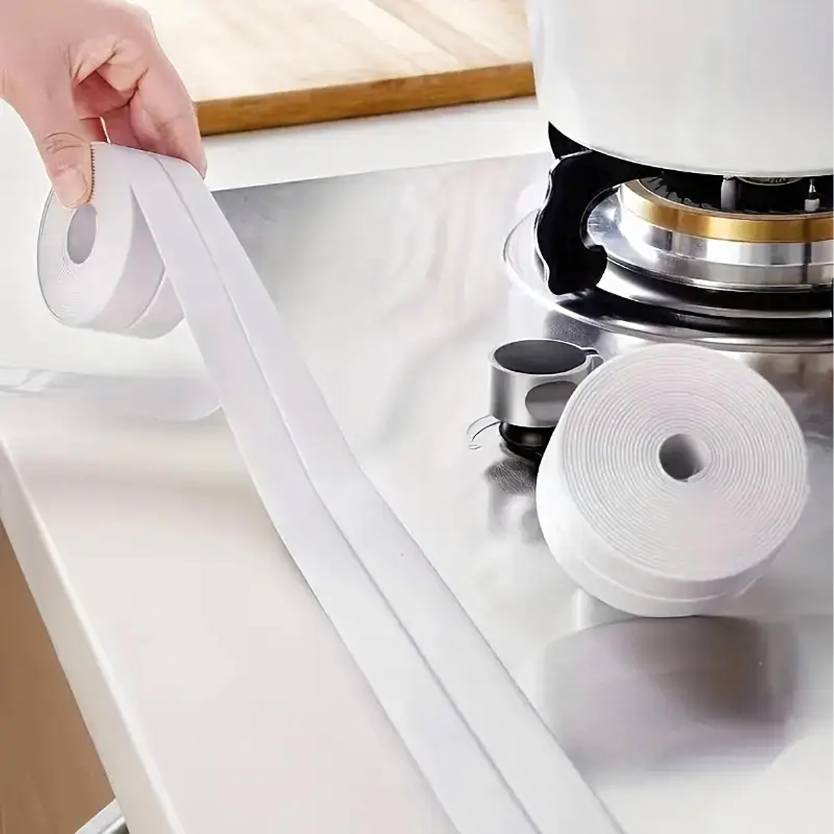 Waterproof Sealing Tape for Kitchen Bathroom Bathtub 3.8 cm x 1.5 m