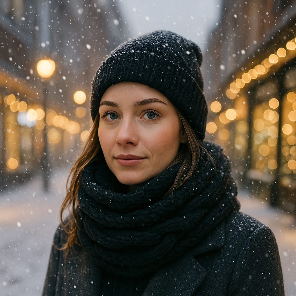 6x Naiste sall torusall soe talvine suur talveks moekas Black