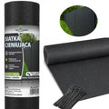 Shading and Camouflage Net 1.5x50m 95% Coverage for Fencing 180g with 100 Ties