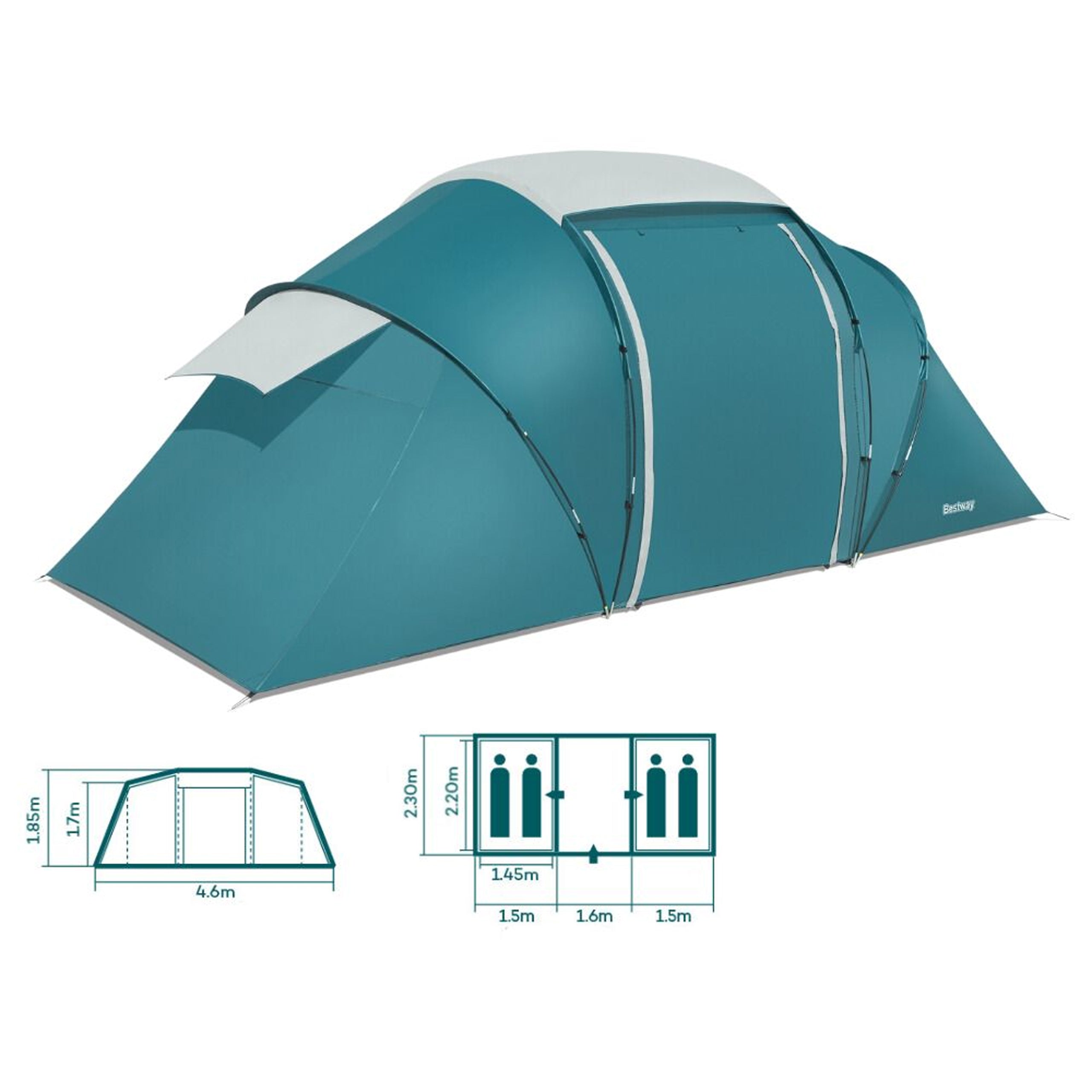 Bestway 68093 pere maatelk 4 inimesele