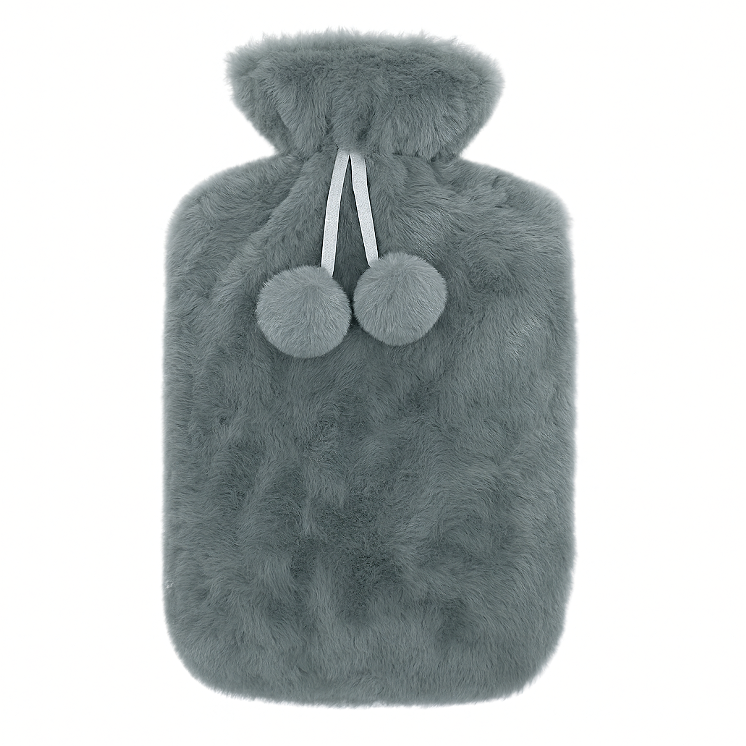 Väike veepudel 0.5L kattega plüüsist kummist soojendaja kampsunis