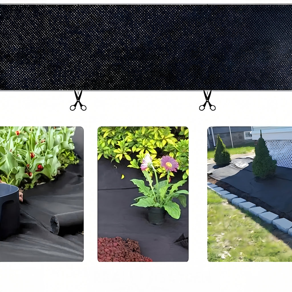 60x Agrotekstiil 90G 1.6x50m Black UV umbrohutõrje matt