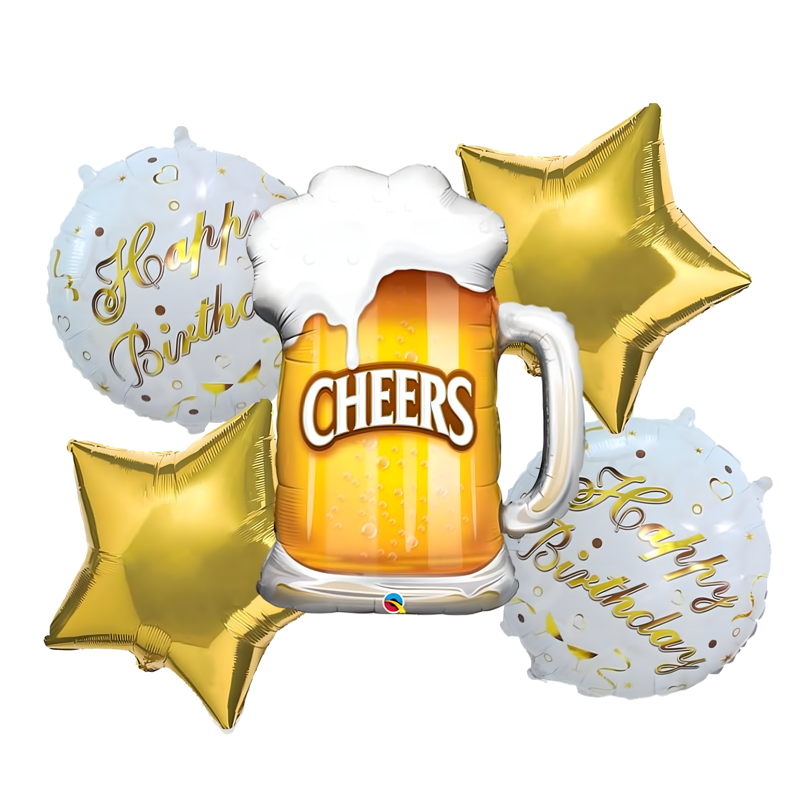 Sünnipäeva õhupallide komplekt peoks Õllekruus Terviseks Sünnipäevakingitus