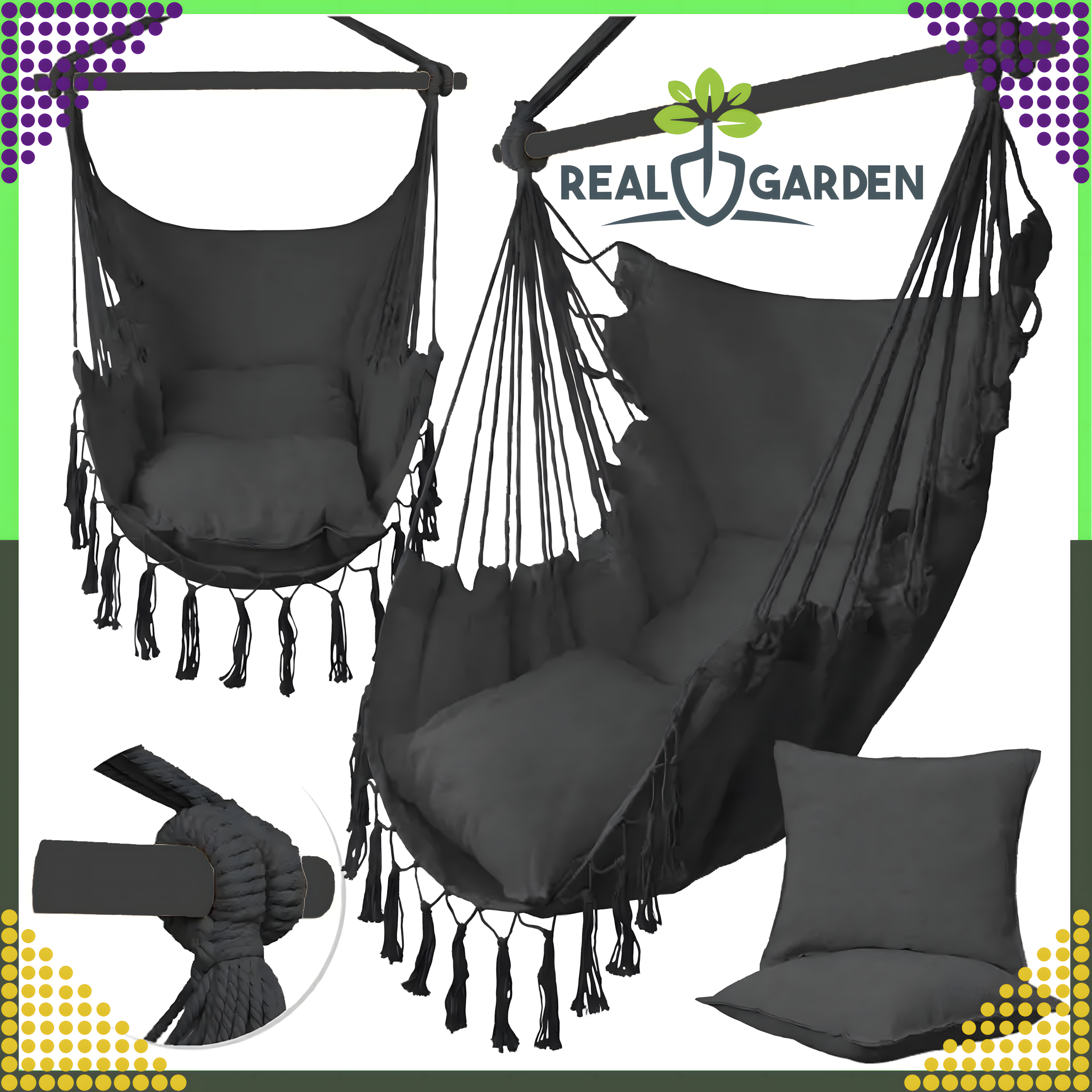 Rippuv tugitool, Brasiilia aiamatt, kiiktool patjadega