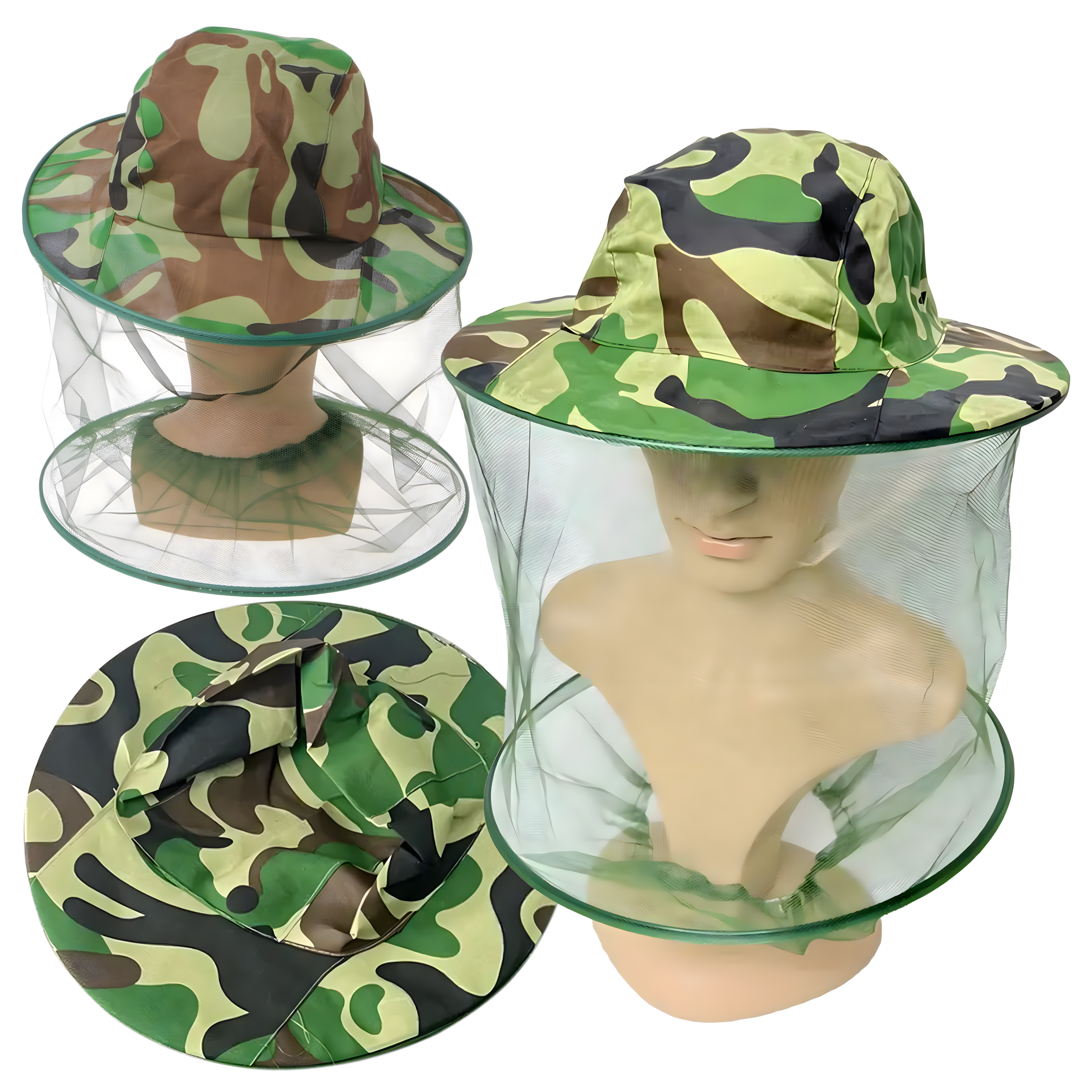 Müts sääsevõrguga mesinduseks, kalastamiseks, kamo, sääsevõrk putukate ja sääskede vastu