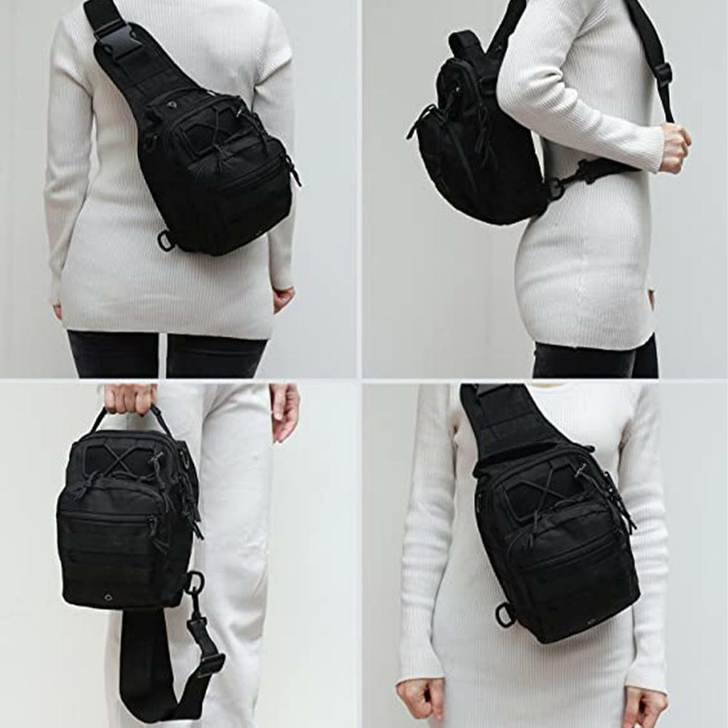 Military Tactical Survival Shoulder Bag Backpack 20L