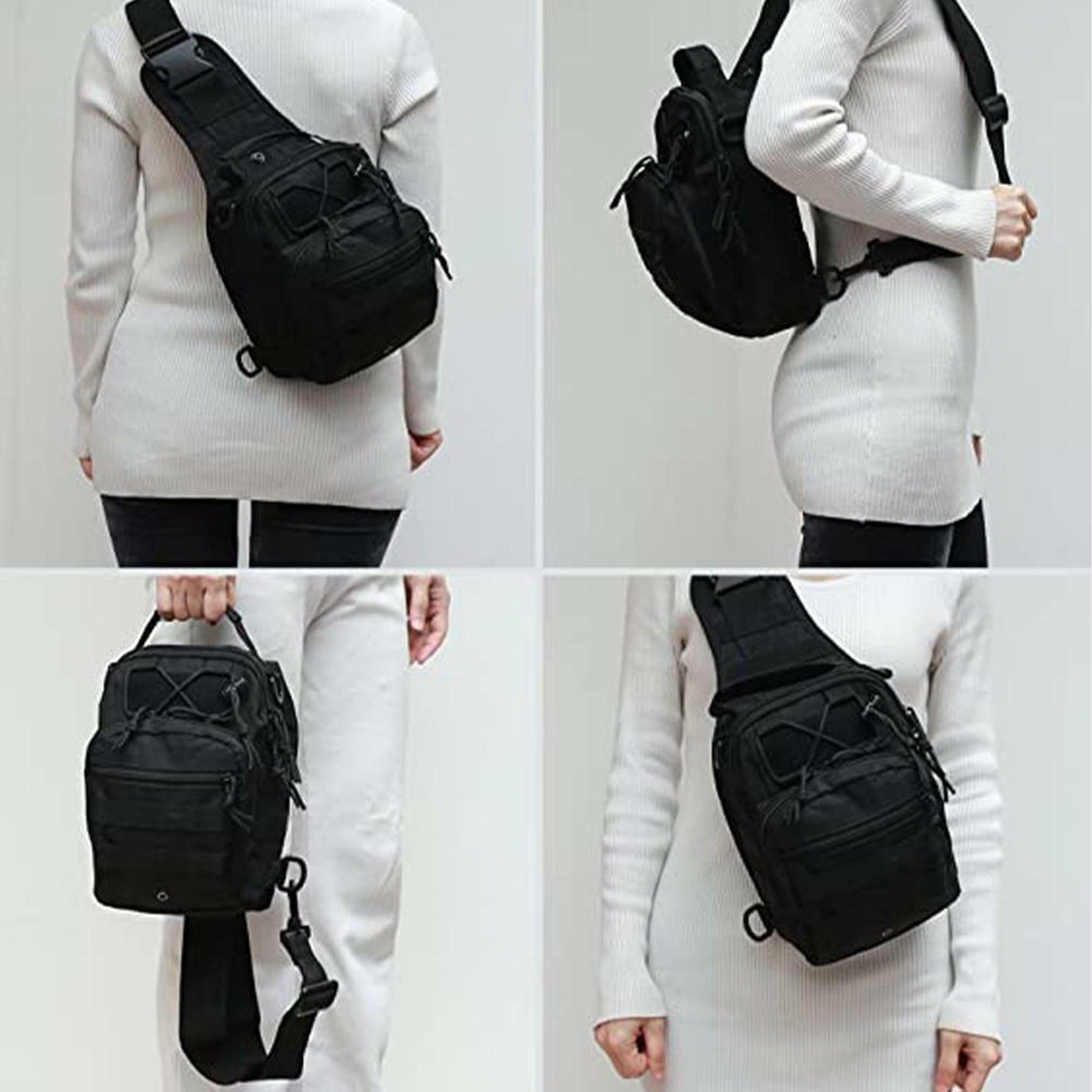 Military Tactical Survival Shoulder Bag Backpack 20L