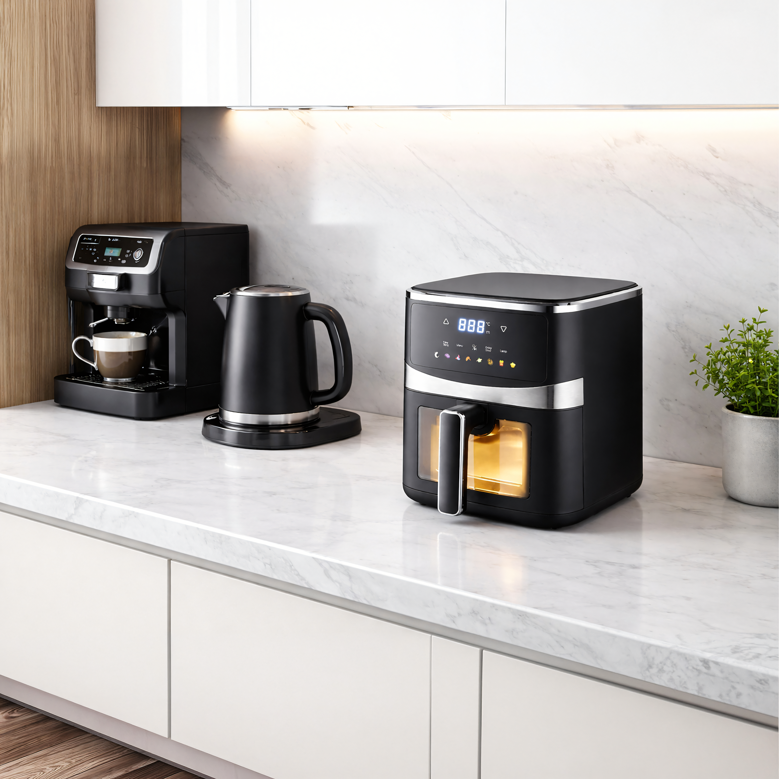 Air Fryer 5L 1500W with 8 Cooking Programs