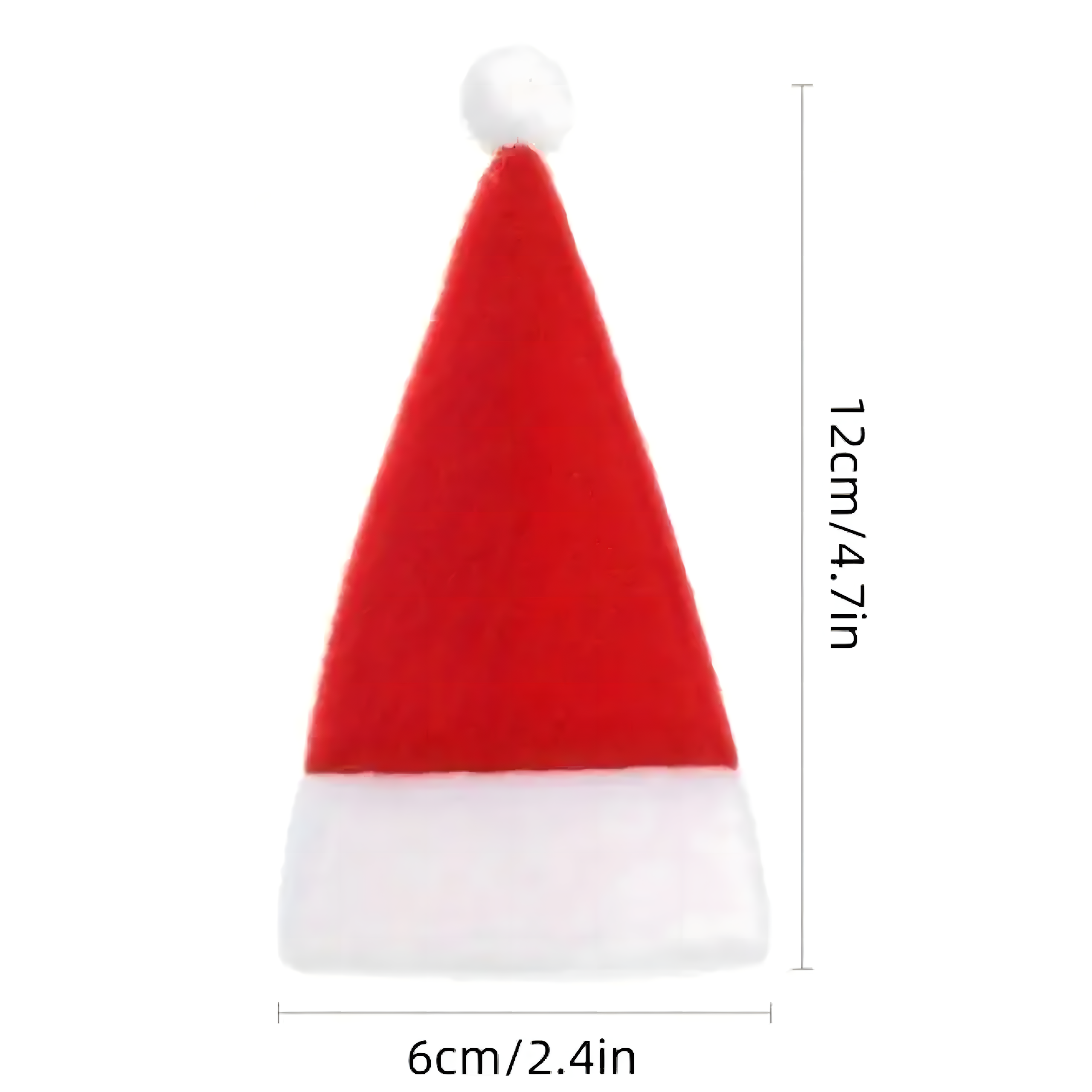 12x Jõuluteemalised söögiriistade kotid, jõulukate, jõuluvana müts