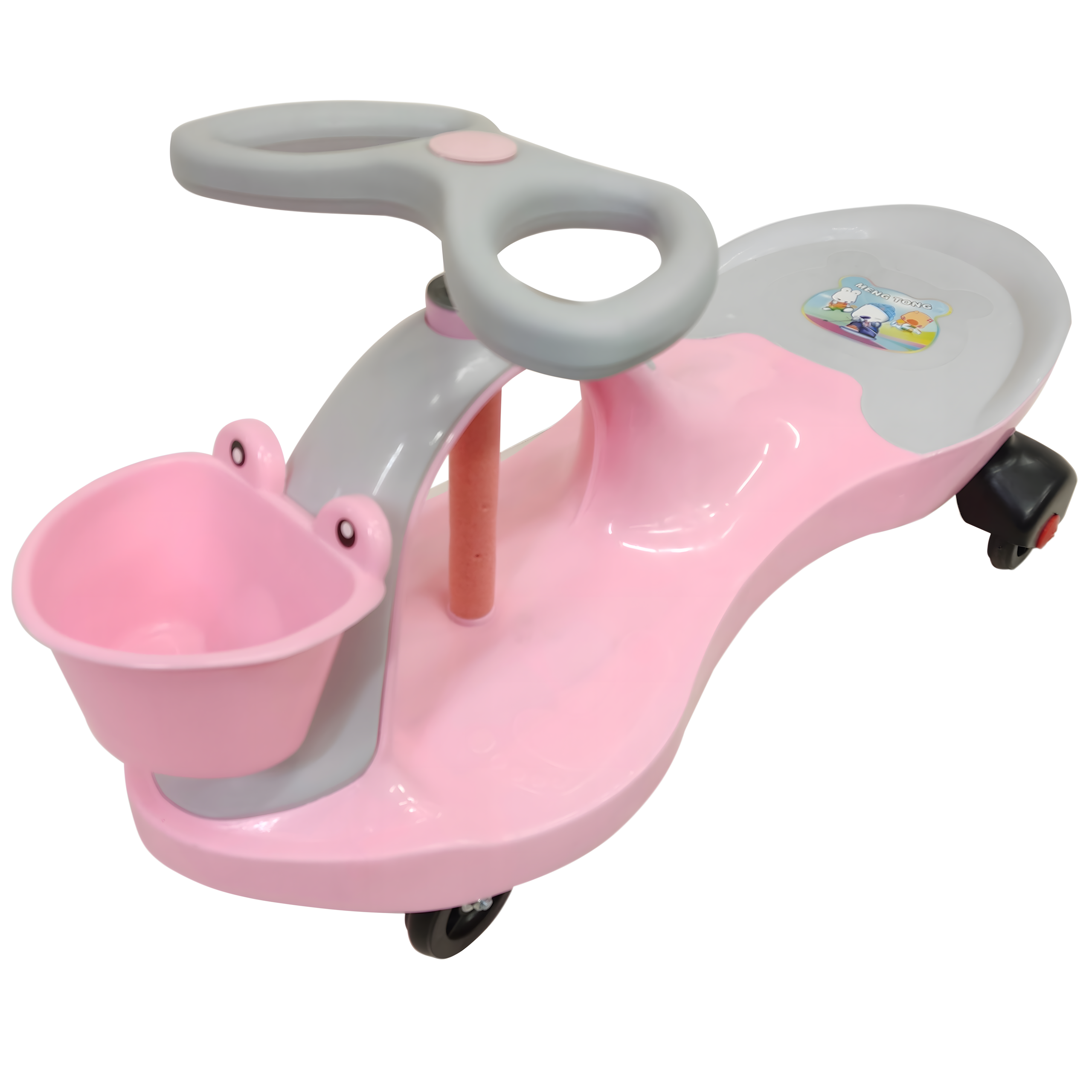 Lastele mõeldud tasakaalu ja kiikumisega Ride On lükatav auto gravitatsioonisõiduk